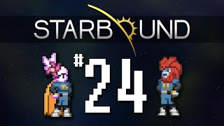 Starbound with the Fiancé | Ep.24 - Hylotl Mission! - The Grand Pagoda Library