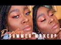 Glowy Summer Makeup Tutorial 2020| USING  DRUGSTORE PRODUCTS