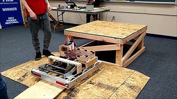 NERDS first HAB3 climb FRC 1726 Deep Space