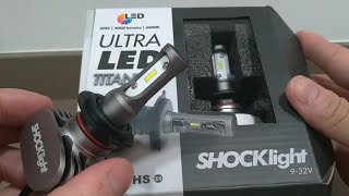 Unboxing Super Lâmpada Ultra Led Titanium Shocklight | Instalação Completa