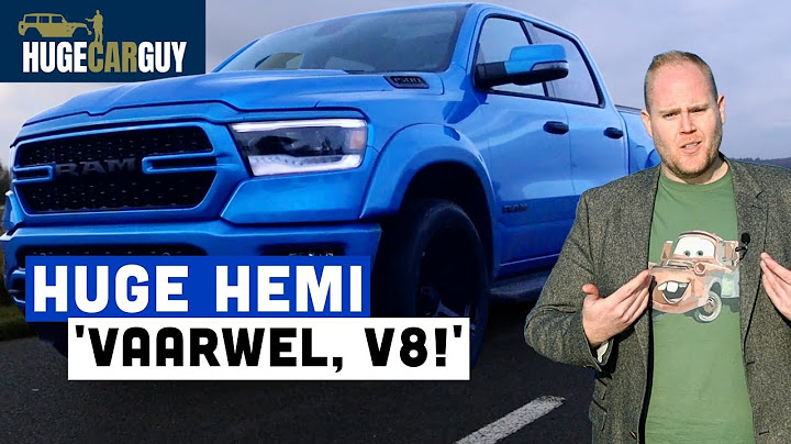 HUILEN om de HEMI: een groots vaarwel voor de V8 | HUGE Car Guy in de RAM 1500 met 5.7 HEMI V8