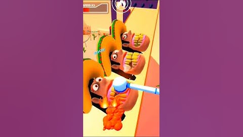 Satisfying Mobile Games | Teeth Runner 🦷🎮 Funny Gameplay - Walkthrough Android #1 #shorts