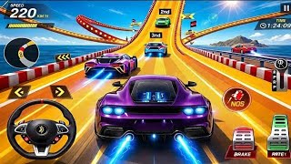 Ultimate Mega Ramp GT Car Racing Simulator - Extreme Car Stunts 3D Android Game - GT Car Racing 2026 screenshot 3