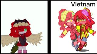 Outfit battle with Cloudy_Sheep ☆//#countryhumans #countrygacha #reychrcosmicbattle//Sara