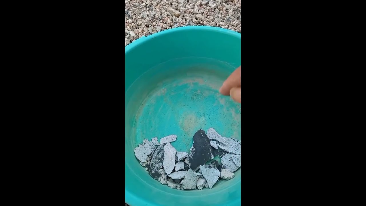 الستخرج المعادن من تراب ( تكبير ذرات ذهب دقيقه الي مرئي )