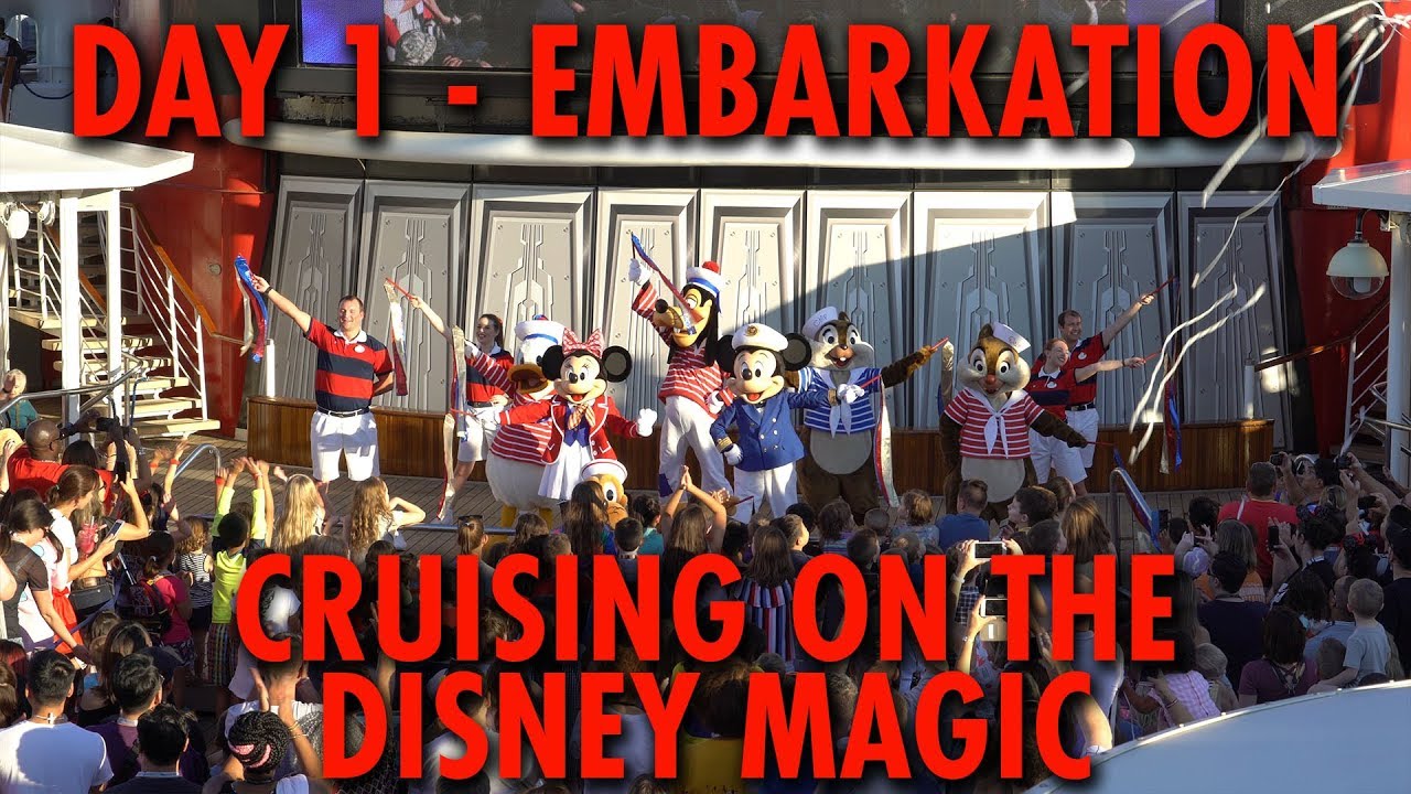 Sailing out of Miami on the Disney Magic | Disney Cruise Line | Day 1