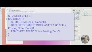 Power BI Gauge + Smart Narrative | QTD vs Last Year Sales Explained