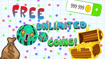 Agar.io // HOW TO GET FREE UNLIMITED COINS // 100% WORKING JULY 2016!!