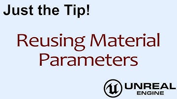 JTT! Reusing Material Parameters ( UE4 )