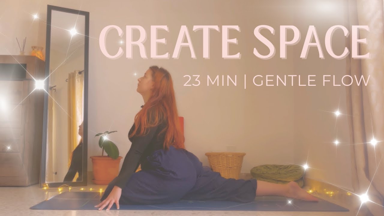 Create Space | Gentle Hip & Heart Opening Winter Yoga
