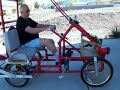 American Speedster PVC 4 wheel bicycle.MOV