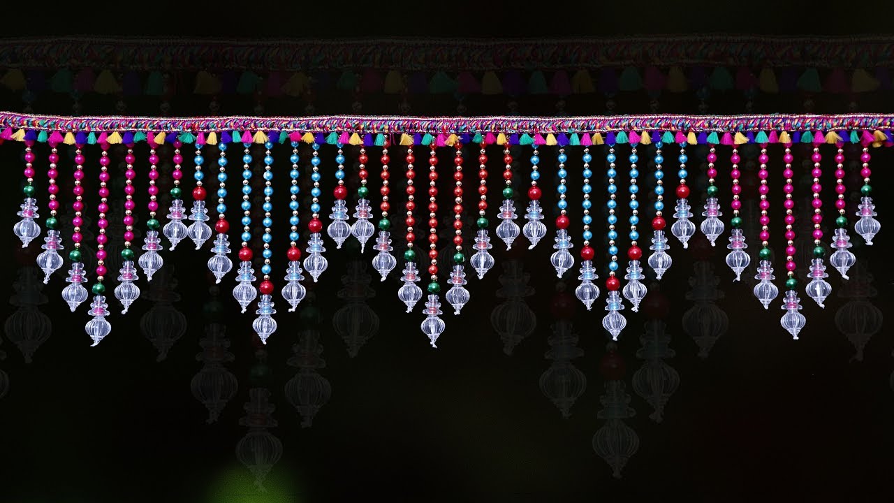 WOW !!! Beautiful Pearl Toran Design || Amazing Door Hanging Idea || Toran Making