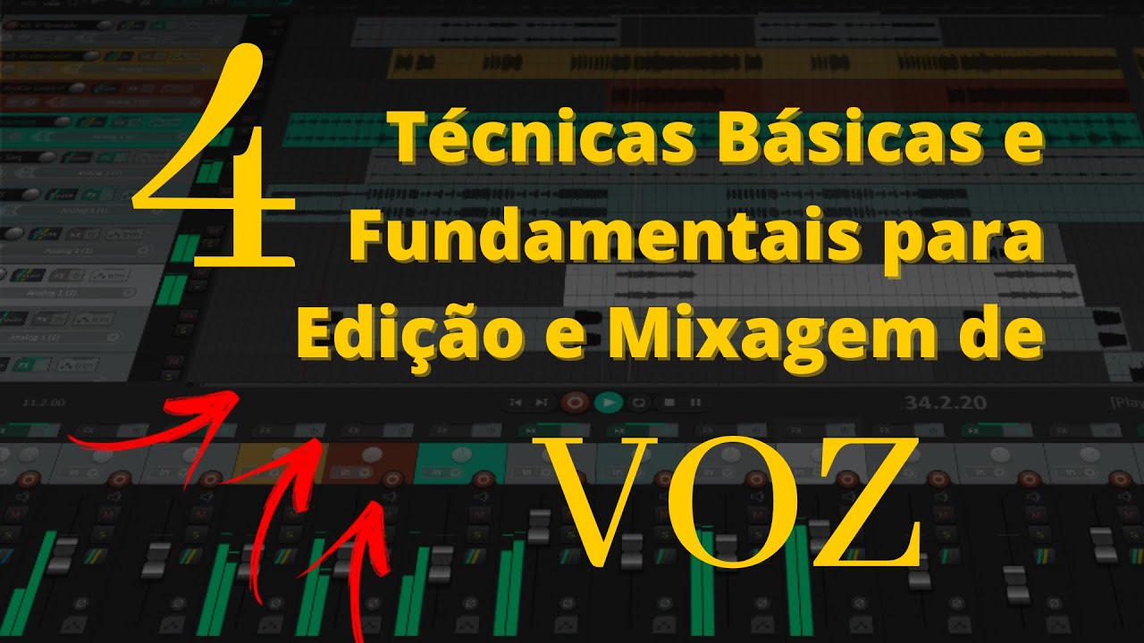4 Técnicas básicas e fundamentais para a Edição e Mixagem de Voz no Reaper