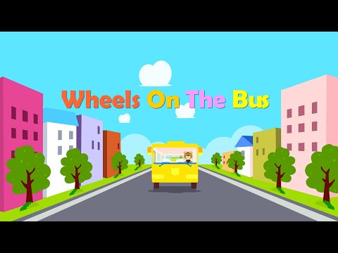 【英語兒歌】Wheels On The Bus | 兒歌童謠 | 幼兒早教啟蒙 | Nursery Rhymes | 貝樂虎 | BabyTiger