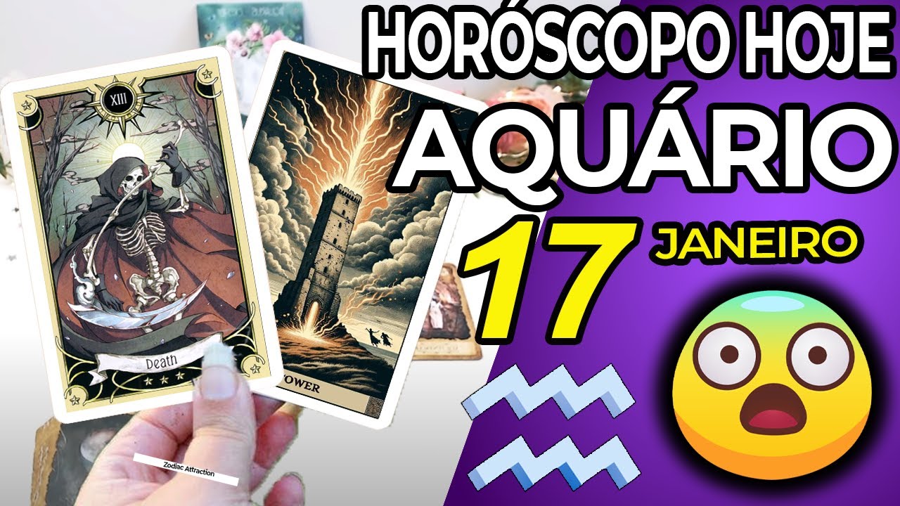 PREPARE-SE⚠️PARA UMA NOTÍCIA MUITO FORTE💥😱 Aquário ♒ 17 Janeiro 2026 | Horoscopo do dia de hoje ♒