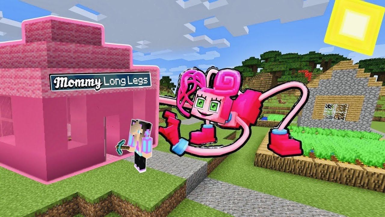 ΚΑΙΝΟΥΡΓΙΑ ΓΕΙΤΟΝΙΣΣΑ ΣΤΟ ΧΩΡΙΟ ΜΑΣ MOMMY LONG LEGS ΣΤΟ MINECRAFT