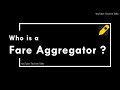 Fare Aggregator | UGC Net Tourism | UGC NET Tourism Administration and Management | Tourism Talks