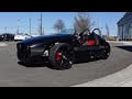 2018 Vanderhall Venice Custom in Black for Sony & Engine Sound on My Car Story with Lou Costabile