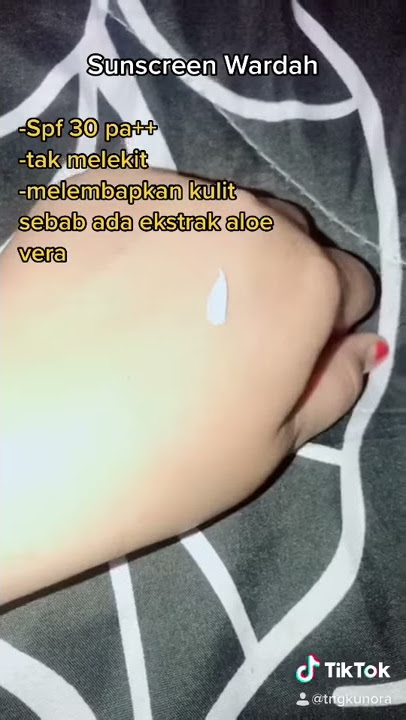 Review sunscreen wardah
