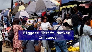 The biggest Thrift Market in Lagos | Katangua