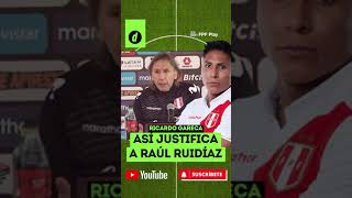 Ricardo Gareca: Por sus números, debería jugar Raúl Ruidíaz en la selección peruana | shorts