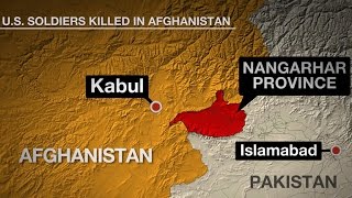 Three U.S. soldiers killed in attack in Afghanistan