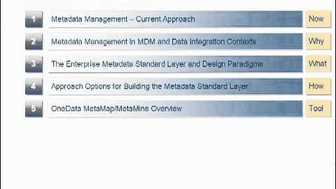 Metadata Management Webinar (1 4) from Data Foundations - YouTube.flv