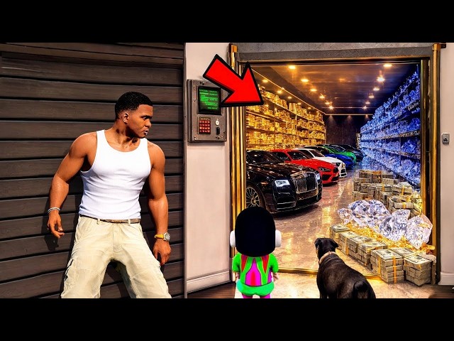 Franklin Shinchan Found A Secret Portal To Upgrade Their Car | Gta V Bangla Gameplay