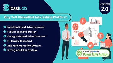 ClassiLab Buy Sell Classified Ads Listing Platform