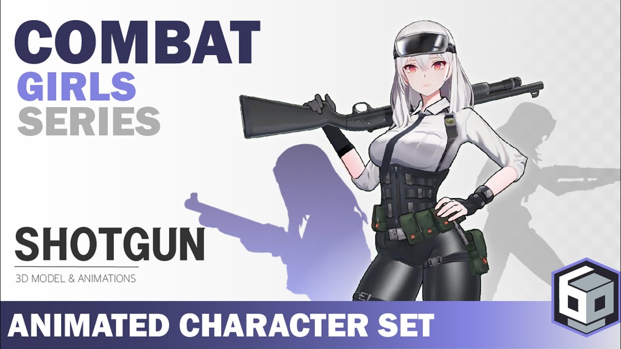 CombatGirls ShotgunCharacterPack, video preview 2