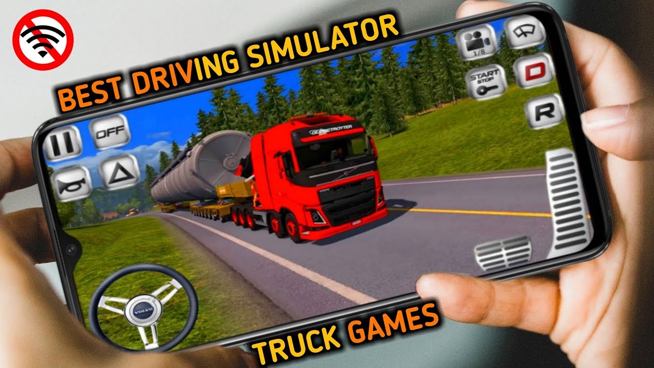 Top 5 Truck Driving Games For Android, Best truck simulator game on A