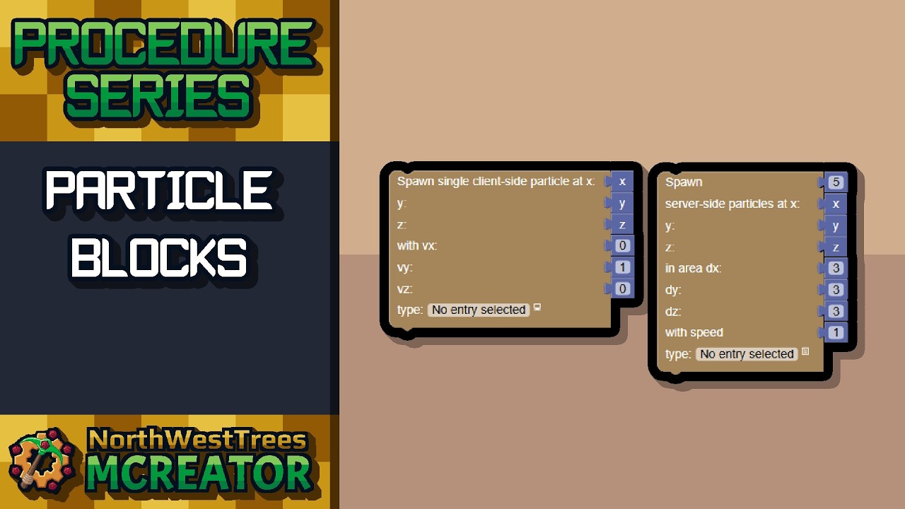 #54 Particle Blocks | MCreator Procedure Series - YouTube