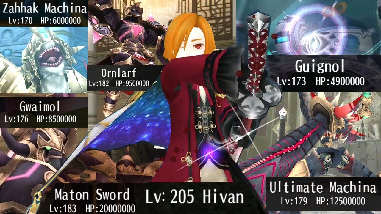 Toram Online - Boss Rush Lvl 170 - 183 Ultimate (Solo Katana)