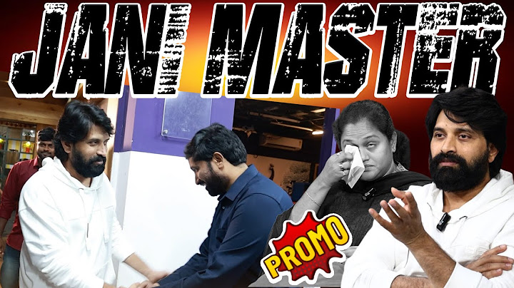 Jani Master’s Exclusive Interview Promo Post-Arrest | Don’t Miss This | @ManamtvAndhraPradesh