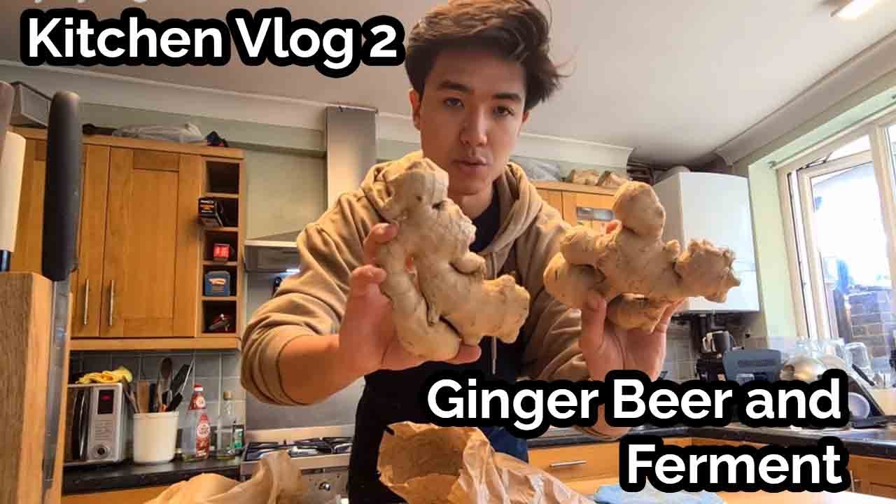 Ginger Beer, lacto fermented Ginger and lacto fermented tomato