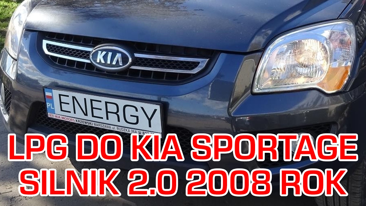 Montaż Lpg Kia Sportage Z 2.0 2008R W Energy Gaz Polska Na Gaz Brc Sequent 24.11 - Youtube