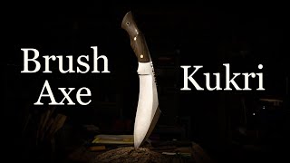 Making a Kukri from a Brush Axe