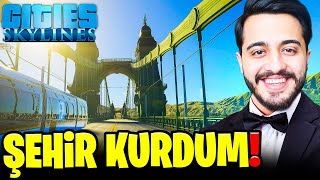 BELEDİYE BAŞKANI OLUP SIFIRDAN ŞEHİR KURDUM! Cities Skylines #1