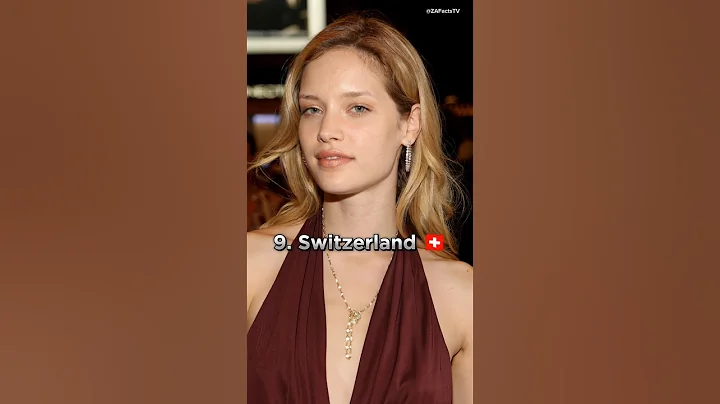 Top 10 European Countries With The Most Beautiful Women #shorts