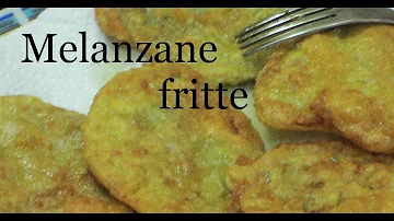 Quante calorie hanno le melanzane impanate e fritte?