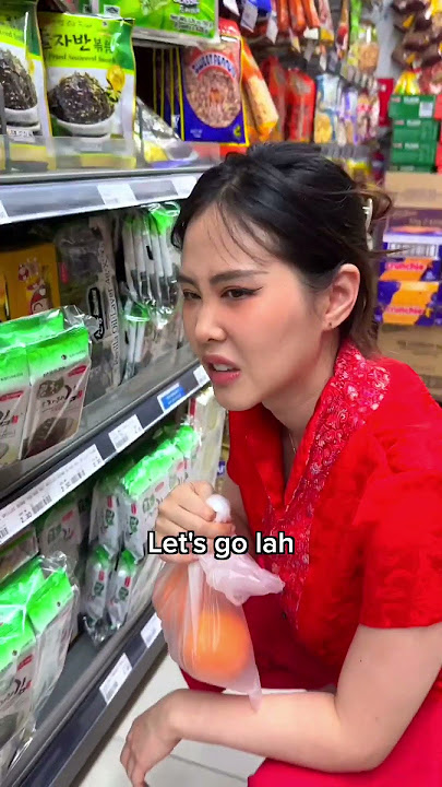 Telling my ASIAN MUM that I loved one of the snacks we tried 😱