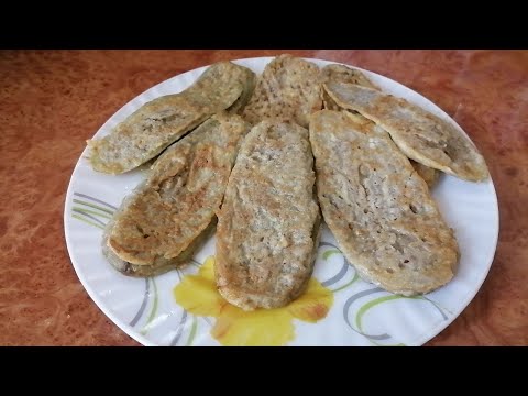 ОТБИВНЫЕ ИЗ БАКЛАЖАН. Это простой вкусный и быстрый рецепт.