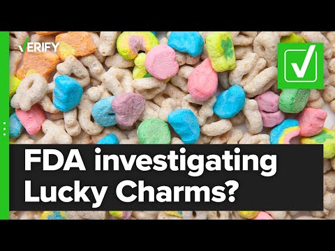 Yes, the FDA is investigating claims that Lucky Charms have caused people to get sick