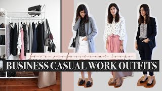 Business Smart Casual Workwear Outfits - 5 Autumn Professional Work Outfits Mademoiselle