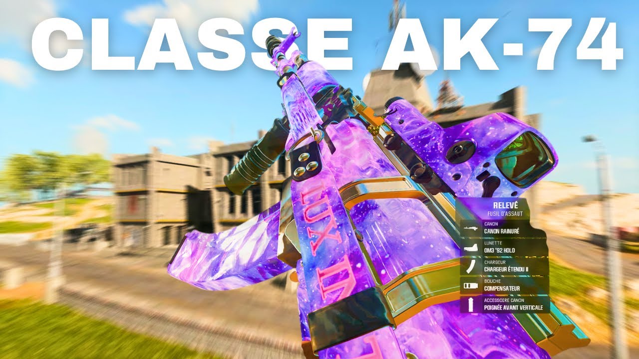 La AK-74 est de RETOUR sur Warzone 😳 (CLASSE META !) 🔥