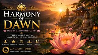 Harmony of Dawn 🌅 | Morning Lotus Meditation for Peace, Healing & Mindfulness