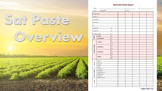 Saturated Paste Test Overview