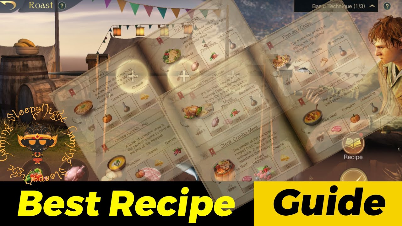 Best Recipe for Harvest Festival Guide LOTR Rise to War YouTube