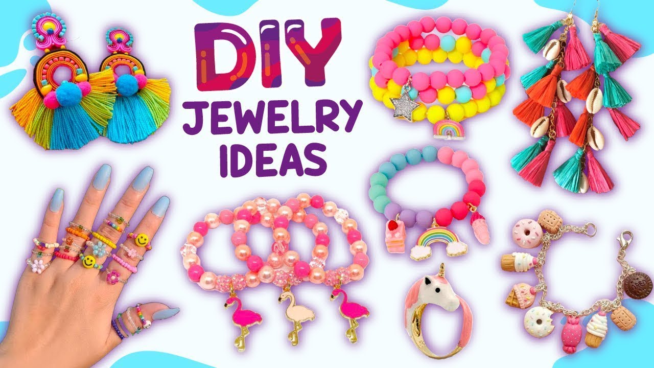 20 EASY DIY JEWELRY CRAFTS FOR GIRLS 