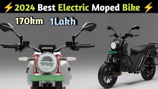 Best electric scooter in India 2024। Bnc challenger s 110। Electric Moped bike #electricvechiles